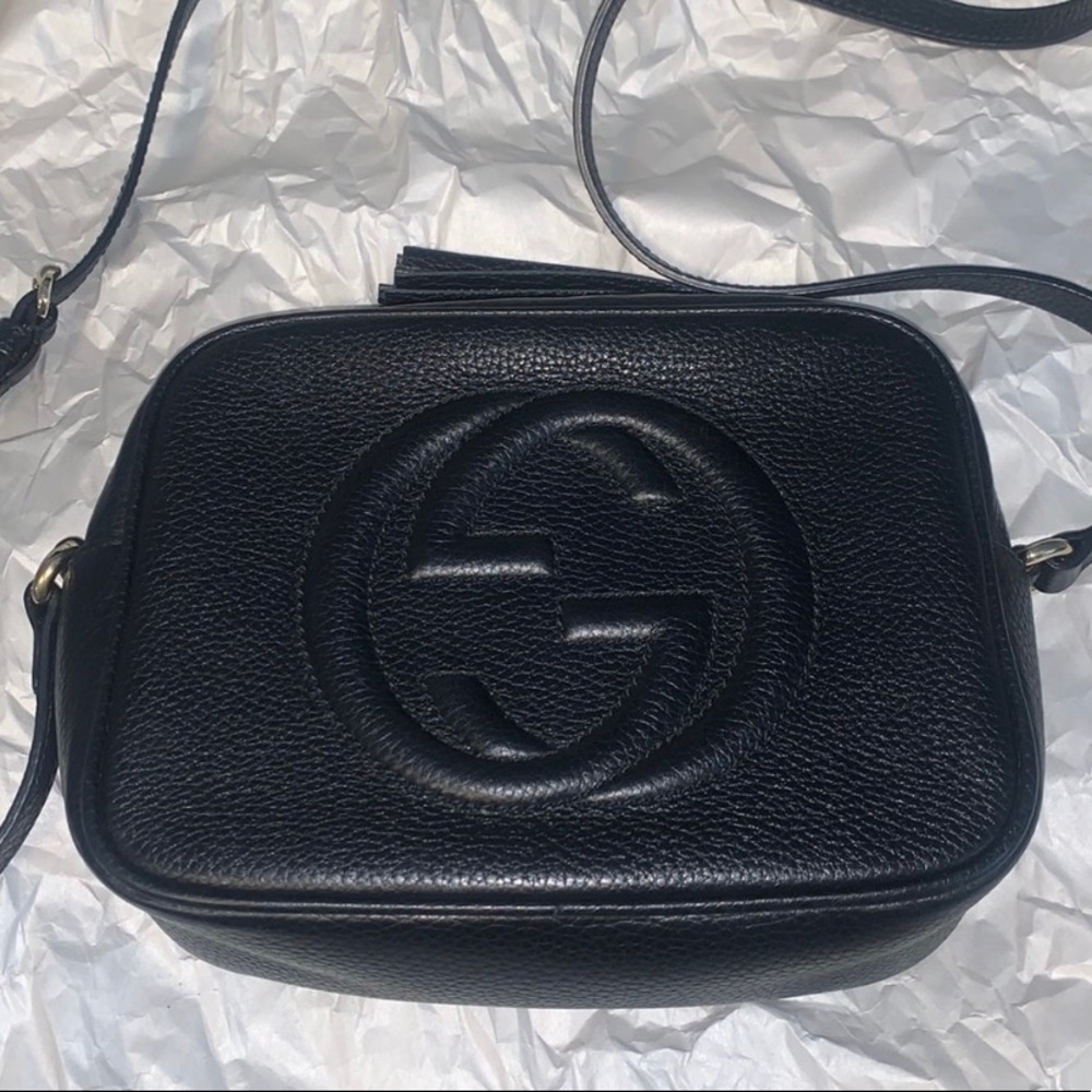 Authentic Gucci Soho Disco leather Bag